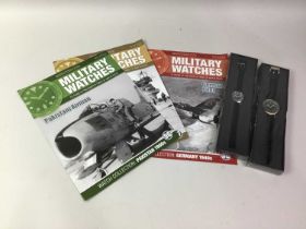 COLLECTION OF REPLICA MILITARY WATCHES, BY EAGLEMOSS COLLECTIONS