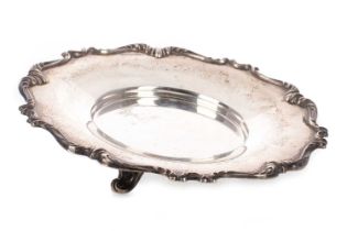 PERUVIAN SILVER DISH, 20TH CENTURY