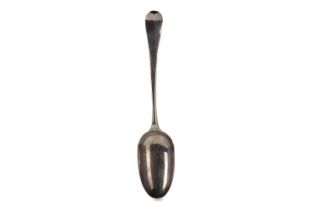 GEORGE III TABLE SPOON, THOMAS EVANS, LONDON 1766