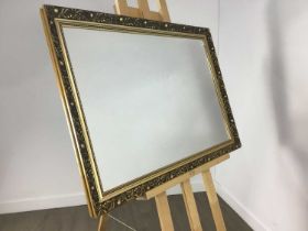 GILT FRAMED WALL MIRROR, 20TH CENTURY