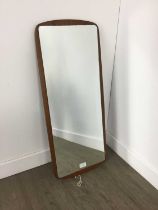 TEAK DRESSING MIRROR,