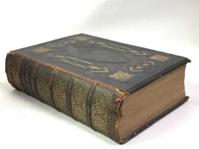 VICTORIAN FAMILY BIBLE, AND OTHER BOOKS