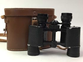 PAIR OF STEREO R BINOCULARS, AND CAMERAS