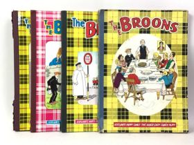 FOUR VINTAGE 'THE BROONS' ANNUALS,