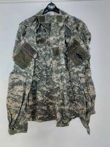 GROUP OF MILITARY COMBAT GEAR,