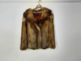 FOX FUR COAT, AND HAT