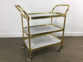 GROUP OF THREE TEA TROLLIES,