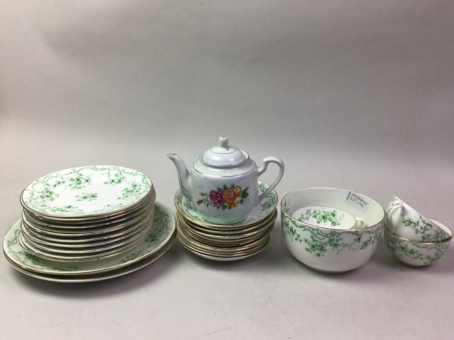 20TH CENTURY PART TEA SERVICE, AND OTHER CERAMICS - Image 3 of 3