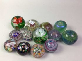 COLLECTION OF PAPERWEIGHTS,