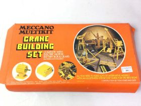 COLLECTION OF MECCANO BUILDING SETS, ALONG WITH OTHER MECCANO SETS