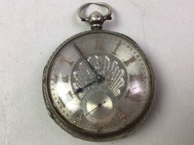 THREE LATE VICTORIAN POCKET WATCHES,