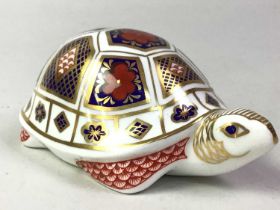 GROUP OF ROYAL CROWN DERBY PAPERWEIGHTS,