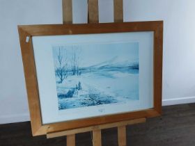 G. HUTCHINSON, SNOW OVER RANNOCH