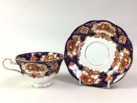 ROYAL ALBERT HEIRLOOM PATTERN TEA SERVICE, ALONG WITH A ROYAL GRAFTON INDIAN TREE COFFEE SERVICE