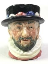ROYAL DOULTON MINIATURE TOBY JUG, AND OTHER CERAMICS