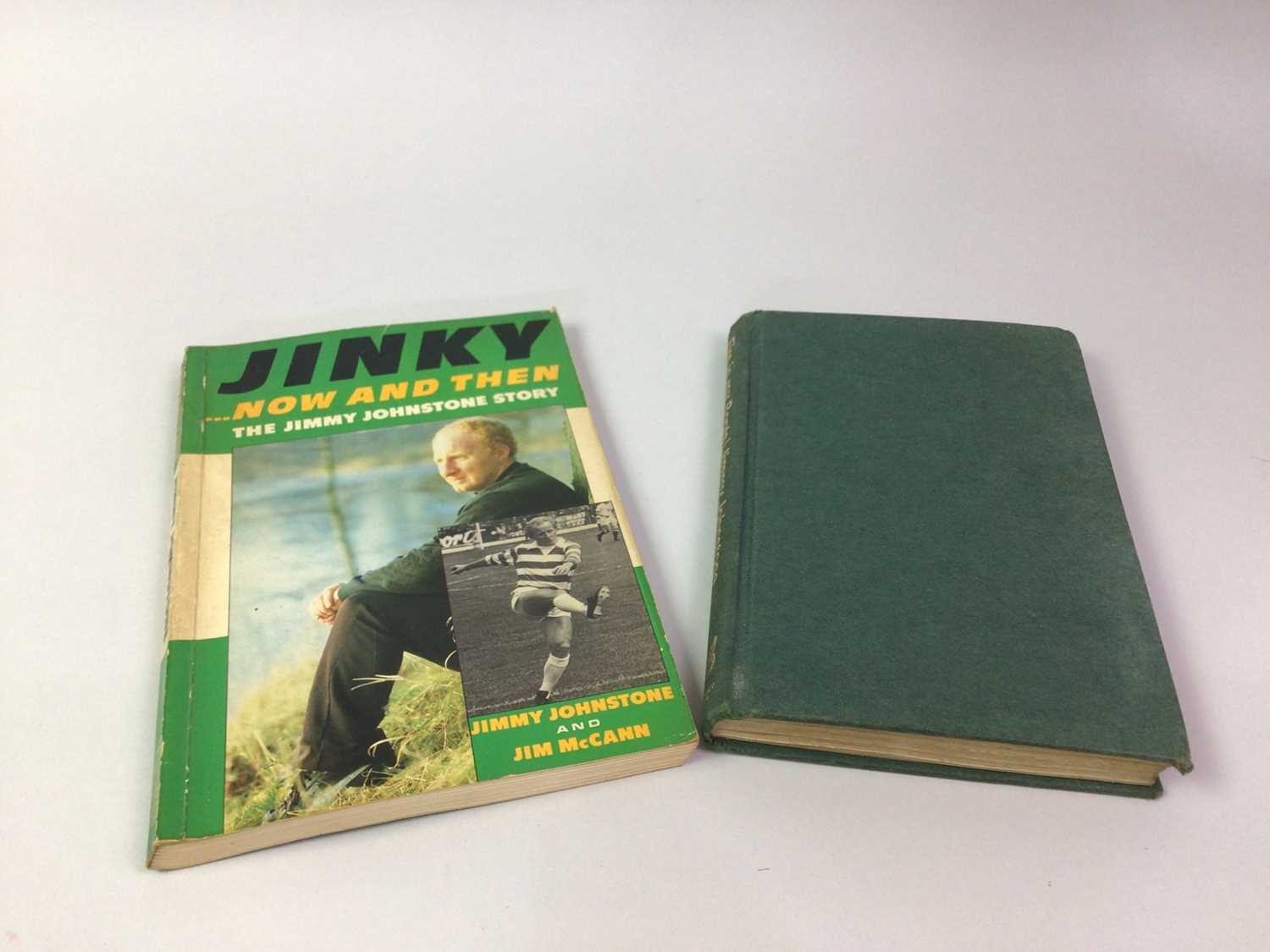 SIGNED COPY OF JIMMY JOHNSTONE'S, JINKY NOW AND THEN, ALONG WITH A SIGNED PHOTOGRAPH - Image 2 of 2
