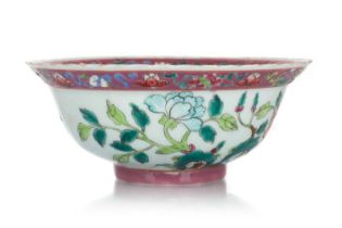 CHINESE NYONYA STRAITS PERANAKAN BOWL, LATE 19TH/EARLY 20TH CENTURY