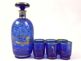 DECANTER WITH STOPPER AND GLASS SET,