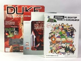 GROUP OF VARIOUS GAMES, MAGAZINE AND BOOKS,