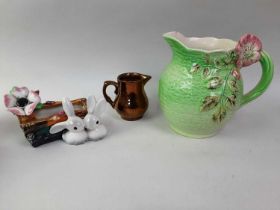 COLLECTION OF CARLTON WARE, BESWICK AND OTHER CERAMICS,