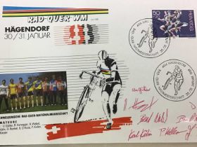 ALBUM OF EUROPEAN FIRST DAY COVERS,