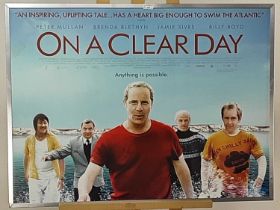 ON A CLEAR DAY, QUAD FILM POSTER,