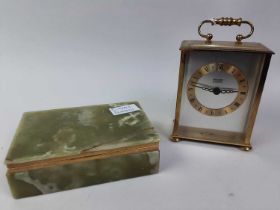 OAK BAROMETER, AND OTHER ITEMS