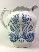 STRATHSPEY CERAMIC EWER, ALONG WITH OTHER CERAMICS