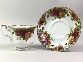 ROYAL ALBERT 'OLD COUNTRY ROSES' TEA SERVICE,