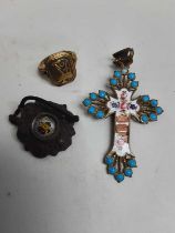 GROUP OF VINTAGE JEWELLERY,