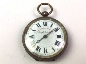 FOUR VINTAGE POCKET WATCHES,