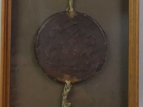 OLIVER CROMWELL, LORD PROTECTOR OF SCOTLAND, REPLICA SEAL