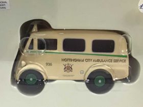 GROUP OF CORGI LIMITED EDITION 'NINE DOUBLE NINE' AMBULANCE VEHICLES,