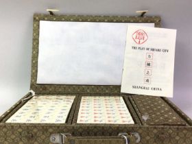 VINTAGE MAHJONG SET,