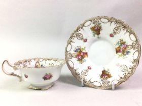 ROYAL DOULTON PART TEA SERVICE, AND ANOTHER PART TEA SERVICE