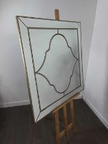 MODERN FRAMELESS WALL MIRROR,