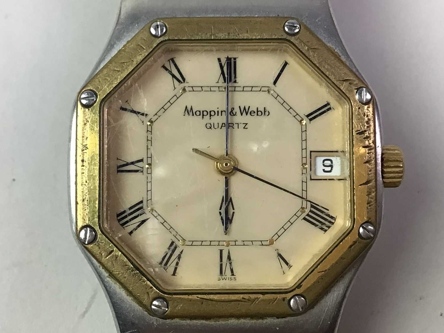 HIS AND HERS MAPPIN AND WEBB QUARTZ WRIST WATCHES,