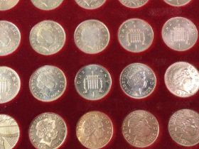 COLLECTION OF BRITISH PENNIES,