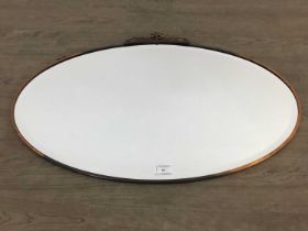 OVAL WALL MIRROR,