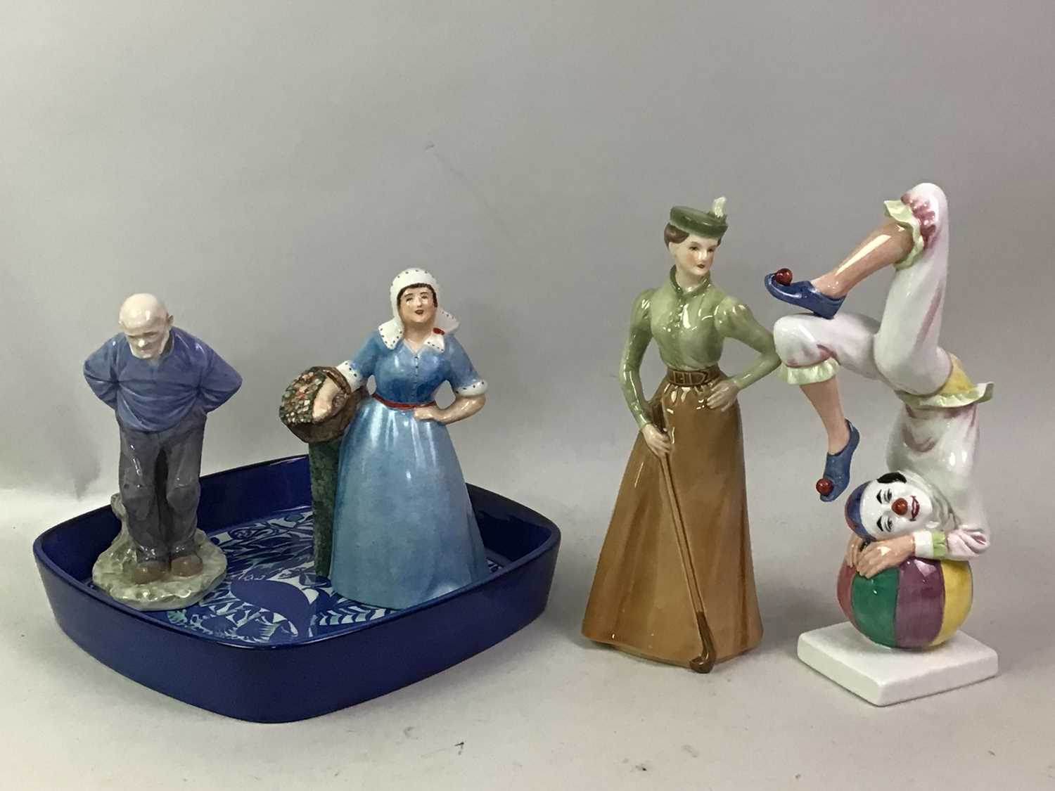 ROYAL COPENHAGEN FIGURE, AND FOUR OTHERS - Image 2 of 2