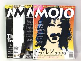 LARGE GROUP OF MOJO MAGAZINES, AND MOJO CD'S