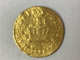 GEORGE III GUINEA, ALONG WITH OTHER COINS