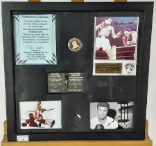 MUHAMMAD ALI SIGNED DISPLAY,