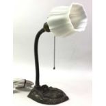 ART NOUVEAU TABLE LAMP,