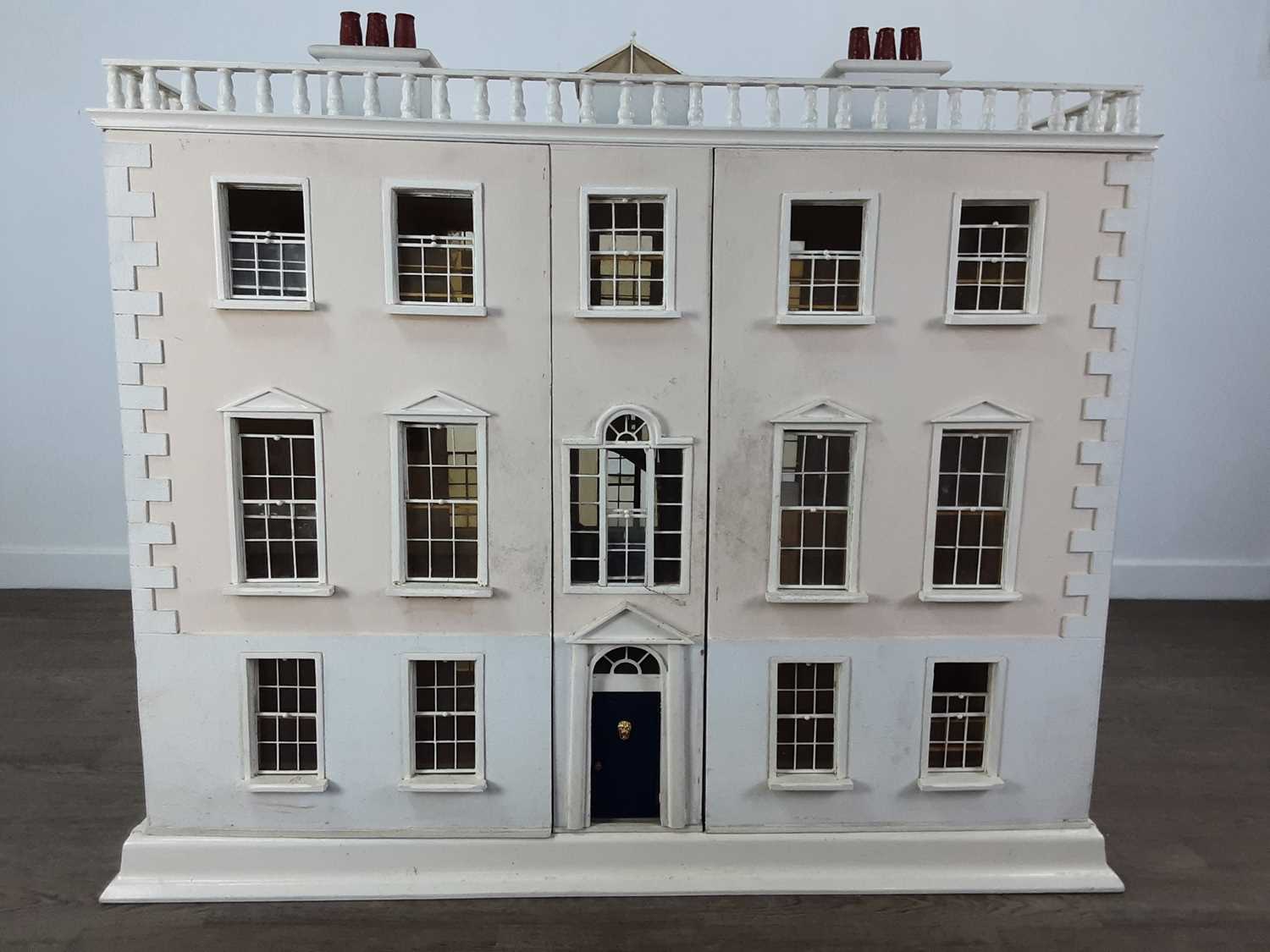 LARGE GEORGIAN STYLE DOLL HOUSE,