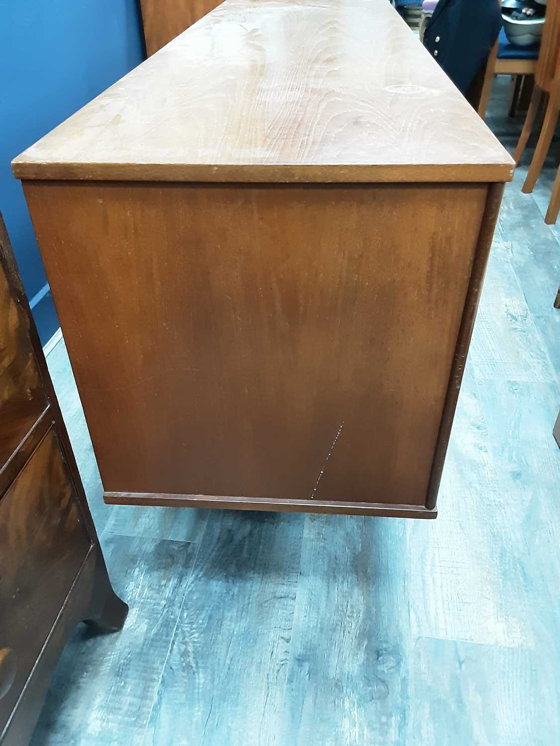 MID-CENTURY TEAK SIDEBOARD, - Image 2 of 9