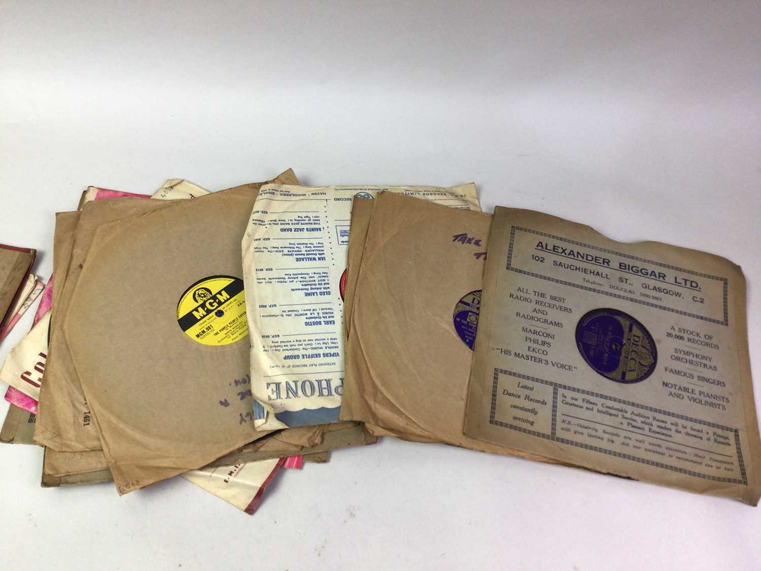 GROUP OF 78 RPM RECORDS, - Image 2 of 3