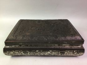 VICTORIAN METAL BISCUIT TIN,