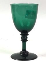 GEORGIAN BRISTOL GREEN GLASS