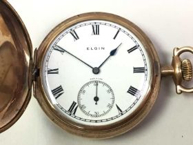 SILVER POCKET WATCH, AND OTHER ITEMS